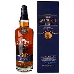 Віскі The Glenlivet 18 років, 40%, 0,7 л (322143)