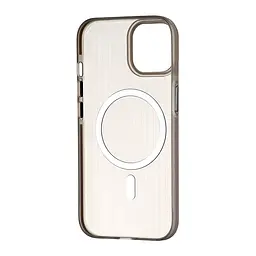 Чохол Groove Matt Case with MagSafe iPhone 15 Gray - мініатюра 3