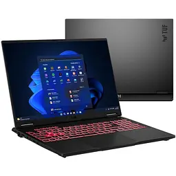Ноутбук ASUS TUF Gaming A16, 16 WUXGA, AMD Ryzen 7 260 до 5, 1 ГГц, 16 ГБ DDR5 5600, 512 ГБ SSD, NVIDIA GeForce RTX 5070 8 ГБ, Windows 11 Home, Jaegar Gray 512 ГБ - мініатюра 7