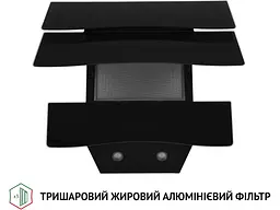 Витяжка Perfelli DNS 6482 D 850 BL LED - мініатюра 5