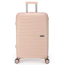 Валіза середня Semi Line 24 дюйми (M) дюйми (M) Polypropylene Beige (T5795-2) - мініатюра 2