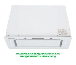 Витяжка Interline JOLLY WH A/60/GL/K - мініатюра 3