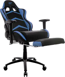 Геймерське крісло GT Racer чорне із синім (X-2534-F Black/Blue) - мініатюра 7
