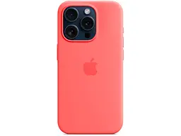 Чохол для смартфона Apple iPhone 15 Pro Silicone Case with MagSafe - Guava (MT1G3) - мініатюра 4