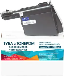 Туба з тонером WWM для KYOCERA FS-1060/1025/1125 аналог TK-1120 Black ( 3000 ст.) (TH81)
