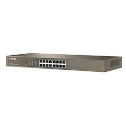 Комутатор TENDA TEG1016G 16port 10/100/1000/BaseT rackmount 19" - мініатюра 2