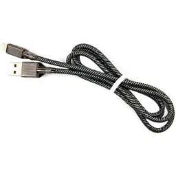 Дата кабель USB 3.0 AM to Lightning 1.0m 4A black Dengos (NTK-L-KPR-USB3-BLACK) - мініатюра 3