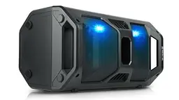 Колонка портативна 2.0 Real-El X-757 Black, 2 x 25 Вт, пластиковий корпус, Bluetooth, MicroSD / USB, FM - приймач, живлення від акумулятора, 8000мА x год, керування збоку - мініатюра 4