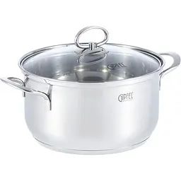Каструля Gipfel Sofia з кришкою 3.1 л 20х11.5 см (2318)