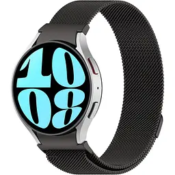 Ремінець ArmorStandart Milanese Magnetic для Samsung Galaxy Watch 7/FE/6/6 Classic/5/5 Pro/4/4 Classic Black (ARM86842) [151809]