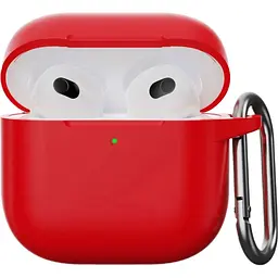 Чохол Silicone Case для Apple AirPods 4 Red [122759]