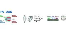 Спальний мішок High Peak TR 300/0°C Dark Grey/Green Left (23019) - мініатюра 9