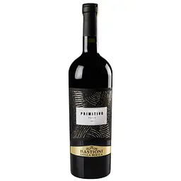 Вино Bastioni Della Rosa Primitivo червоне напівсухе 0.75 л