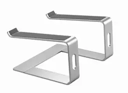 Підставка для ноутбука до 15.6" Gembird NBS-D1-01, Silver, алюмінієва