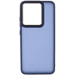 Чохол TPU+PC Lyon Frosted для Xiaomi Redmi 15C (EU) Navy Blue - мініатюра 2