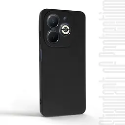 Чехол-накладка для смартфона Infinix Smart 8 (X6525)/8 Plus TECNO Spark 20 (KJ5n) противоударный, силиконовый, термополиуретановый (ТПУ), с защитой камеры и корпуса, черный, защита всего корпуса, ArmorStandart (ARM73934) - мініатюра 2