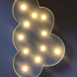 Декоративний дитячий LED світильник-нічник UFT Funny Lamp Cloud Хмара  - мініатюра 6