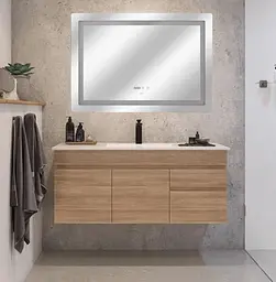 Дзеркало Qtap Mideya з LED-підсвічуванням Touch QT2078NCF10070W - мініатюра 3