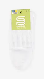 Шкарпетки для хлопчика Premier Socks ВС/рубчик 16-18 Білий (4820203375417) - мініатюра 3