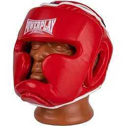 Боксерський тренувальний шолом PowerPlay 3100 PU S Red - мініатюра 2