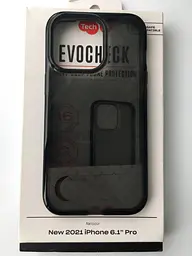 Оригінальний протиударний чохол для iPhone 13 Pro Max (6.7") Tech21 Evo Check Black (T21-8966) - мініатюра 5