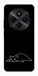 TPU чохол Demsky Lazy cat для Xiaomi Redmi 14C / Poco C75