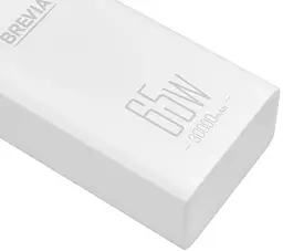 Зовнішній акумулятор brevia 30000mAh 65 W з дисплеєм - мініатюра 4