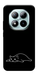 TPU чехол Demsky Lazy cat для Xiaomi Redmi Note 15 Pro 5G