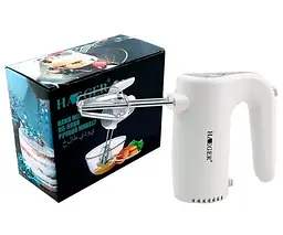 Міксер Haeger HG-6680 ручний для дому та дачі 5 швидкостей 150 W білий (HG-6680_248) - мініатюра 3