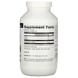 Лецитин Source Naturals Lecithin 1200 mg, 200 капсул - мініатюра 2