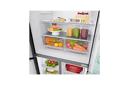 Холодильник Multy Doors LG GC-Q22FTBKL 179х73х84см 4 двері холодильне відділення 315 л морозильне відділення 143 л A+,NF Чорний матовий (GC-Q22FTBKL) - мініатюра 7