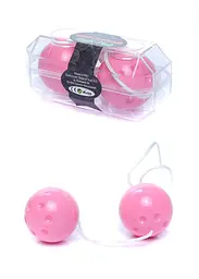Вагінальні кульки Boss Series Duo Balls, 21 см, рожевий