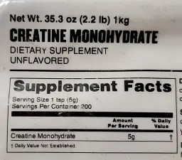 Креатин MyProtein Creatine Monohydrate 250 г - мініатюра 2