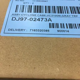 Колба для збору пилу на пилосос Samsung DJ97-02473A (у комплекті з вентилятором турбіни DJ97-02358B) - мініатюра 9
