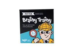 Настільна гра Brainy Trainy Brainy Trainy Логіка (укр.) (УКР057) - мініатюра 2