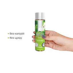 Змазка на водній основі JO H2O — Green Apple (120 мл) без цукру, рослинний гліцерин - мініатюра 2