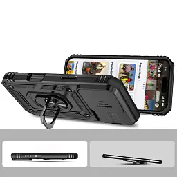 Панель BeCover Military для Apple iPhone 16 Pro Black (712155) - мініатюра 3