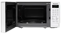 Мікрохвильова піч Panasonic NN-GT261 20л 800Вт гриль дисплей білий NN-GT261WZPE - мініатюра 3