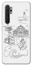 TPU чохол Demsky Odesa spirit для Xiaomi Mi Note 10 Lite