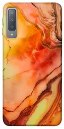 Чохол Demsky Червоний корал мармур для Samsung A750 Galaxy A7 (2018)