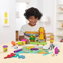 Набір для творчості Play-Doh з масою для ліплення Лев та друзі (F7221) - мініатюра 8