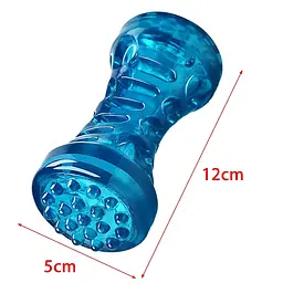 Іграшка для собак Nunbell Гантель маленька 12x5 см в асортименті (YM0160) - мініатюра 3