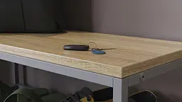Банкетка універсальна Ferrum-decor Слайм 45x63x26 сірий ДСП Дуб Сонома 16мм (FRD-104082) - мініатюра 5