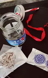 Набір для приготування молочного коктейлю Milchshake Glas Oreo Cookie Schokostreusel - мініатюра 3