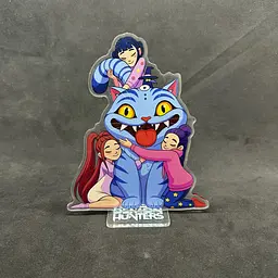 Акрилова колекційна фігурка (Кейпоп-мисливці на демонів) (KPop Demon Hunters) Huntrix 1