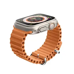 Смарт-годинник Smart Watch HK9 ULTRA2 49 мм AMOLED Full HD екран 2-ядерний процесор Помаранчевий - мініатюра 6