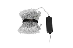 Twinkly Гірлянда Smart LED Twinkly Curtain RGBW 400, Gen II, IP44, 1.45 х 2.1м, кабель прозорий - мініатюра 4