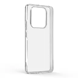Прозрачный чехол для Xiaomi Redmi Note 14 5G с защитой камеры, тонкий, силиконовый, бесцветный, ударопрочный, противоударный бампер с закрытой камерой, ArmorStandart (ARM79712) - мініатюра 2