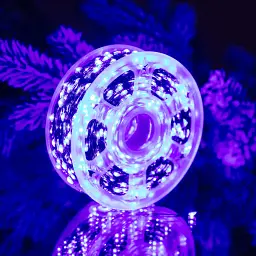 Гірлянда Роса нитка 1000 LED довжина 100 м з пультом від мережі зелена, синій GarlandoPro 1000L100MGBL - мініатюра 21