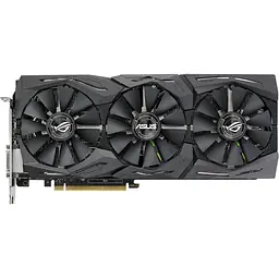 Відеокарта ASUS GTX 1080Ti 11Gb Strix OC (ROG-STRIX-GTX1080TI-O11G-GAMING) (GDDR5X, 352 bit, PCI-E 3.0 x16) Б/в